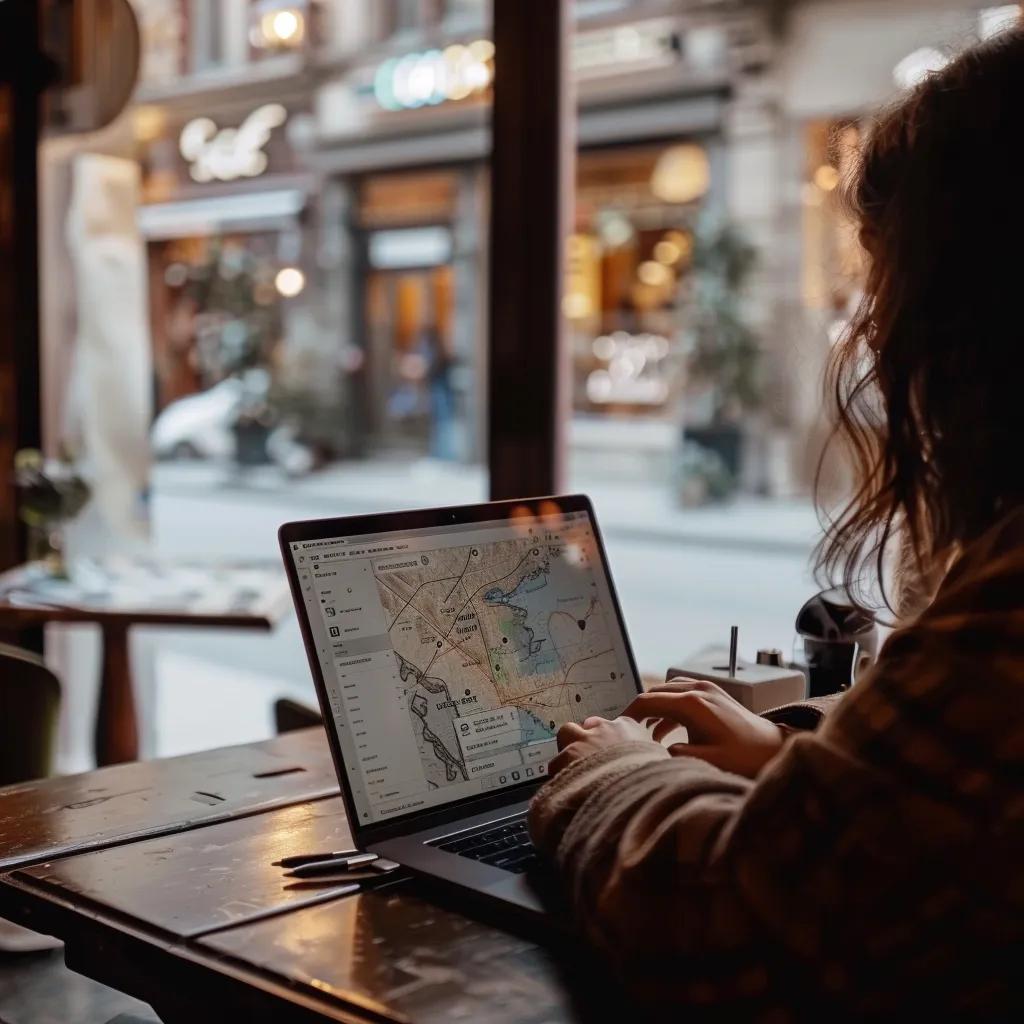 Local business owner optimizing Google Business Profile for enhanced local SEO impact