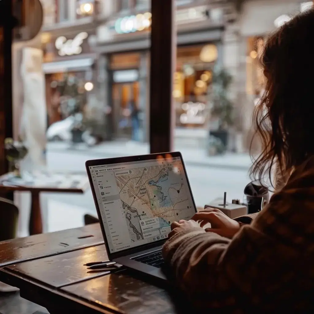 Local business owner optimizing Google Business Profile for enhanced local SEO impact