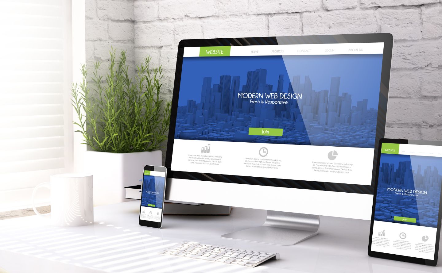 Sacramento business owner comparing web design proposals from local agencies